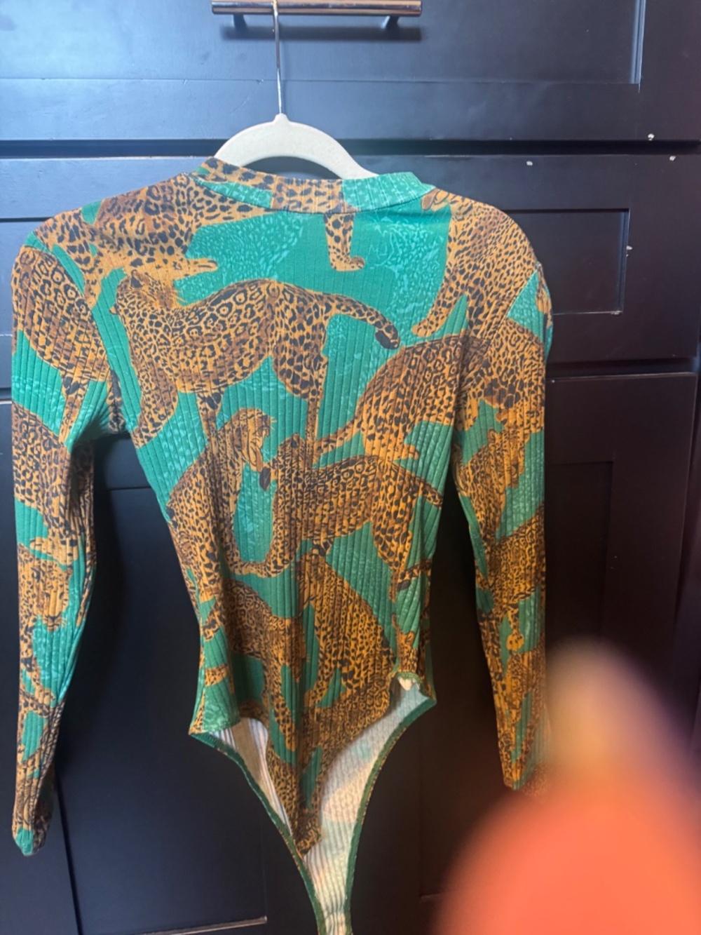 Farm Rio Leopard Bodysuit Size Small - Picture 2 of 3